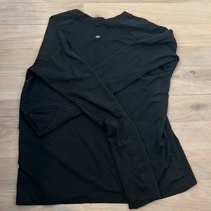 LULULEMON Swiftly tech black long sleeve 2.0-size 12